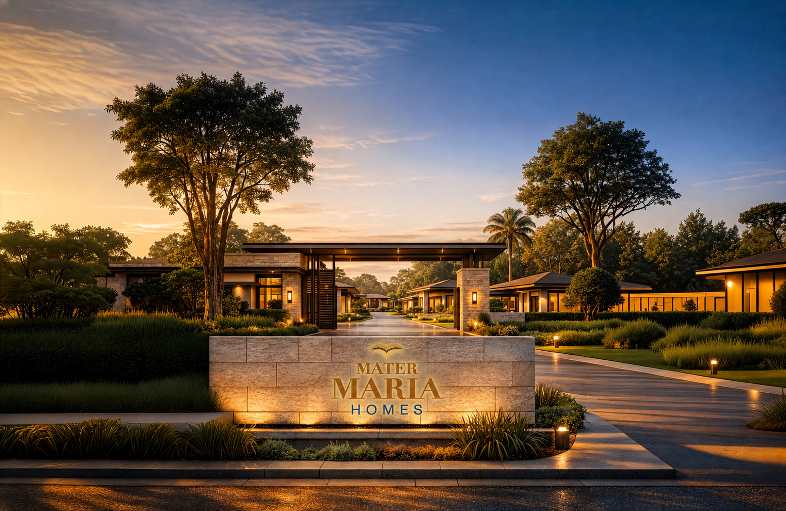 Mater Maria Homes main gate entrance