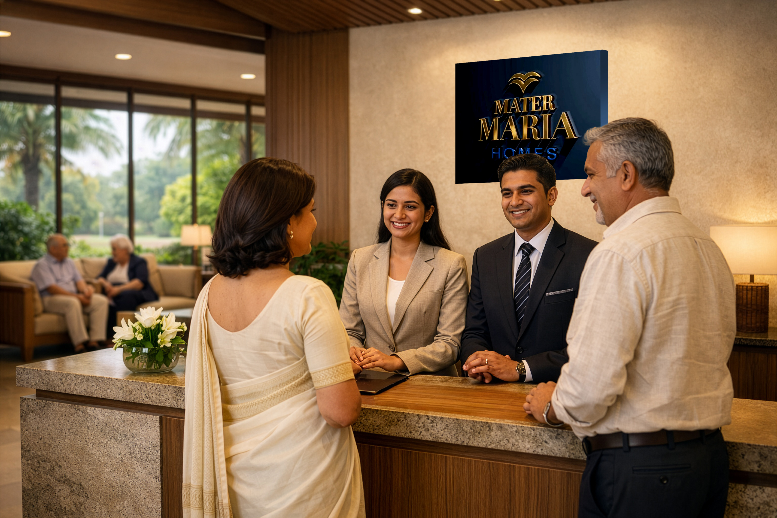 Hospitality services at Mater Maria